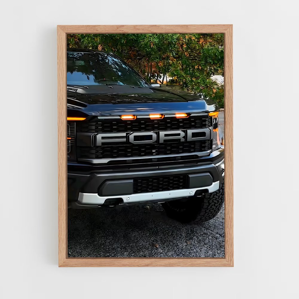 Poster raptor roues – affiche Ford (vue 4)